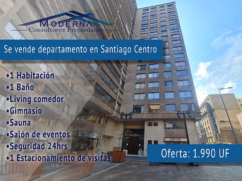 departamento en venta en Santiago