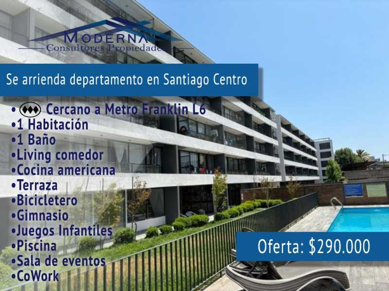 departamento en arriendo en Santiago