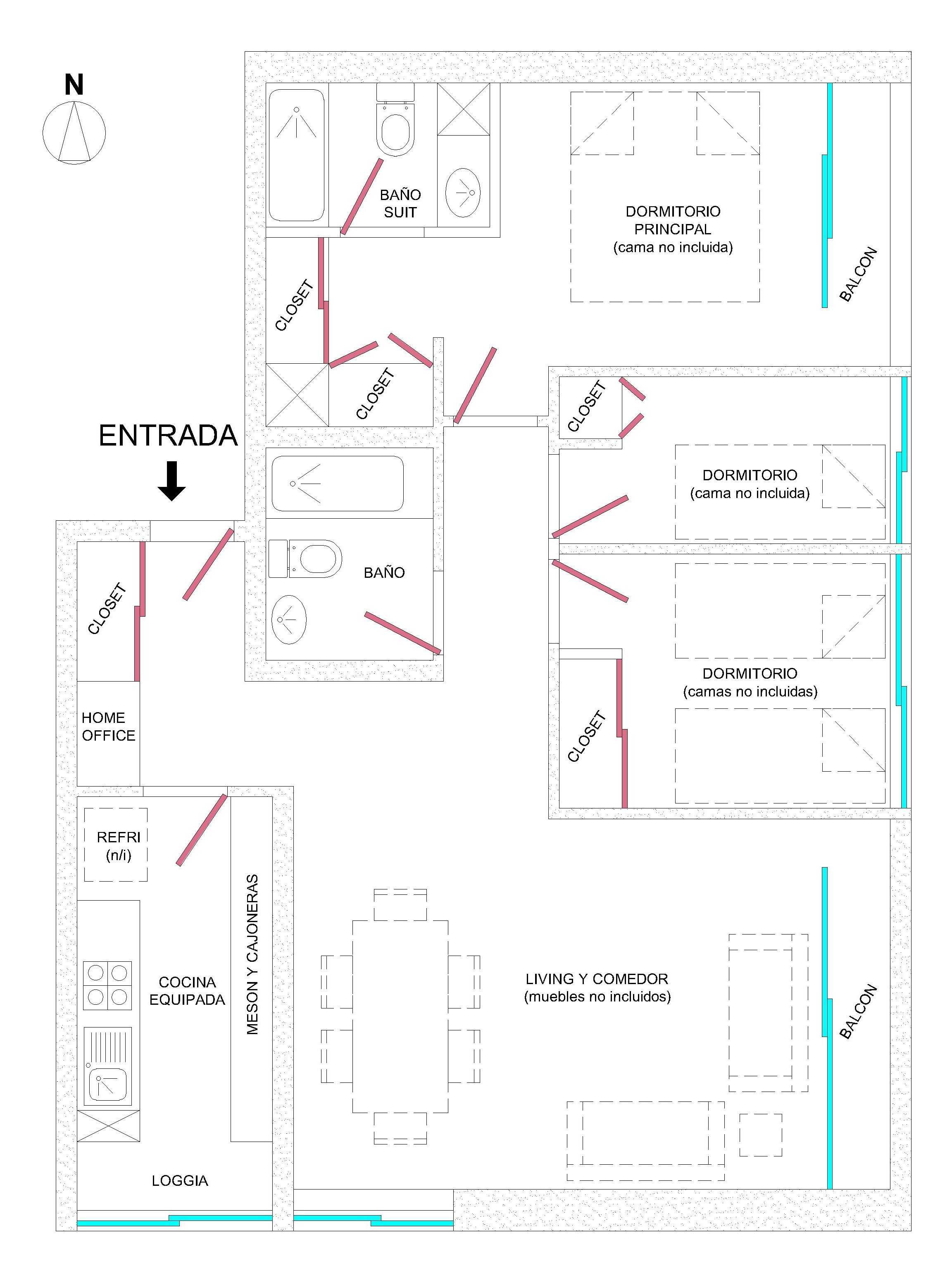 departamento en arriendo en Santiago